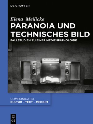 cover image of Paranoia und technisches Bild